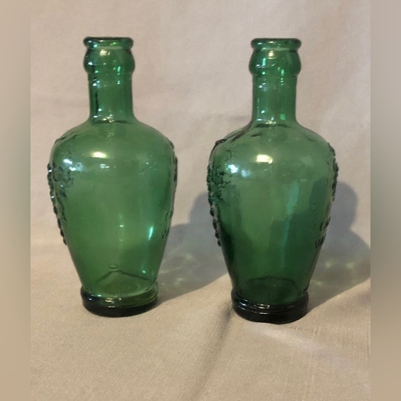 Set of vintage cantine wine bottles - Picture 2 of 5